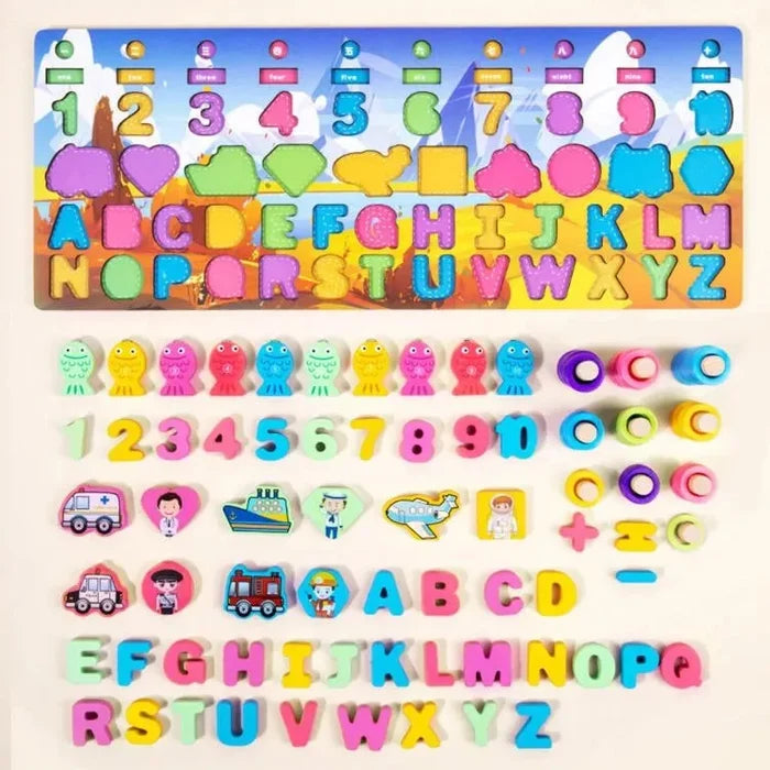 6 in 1 logarithmic board