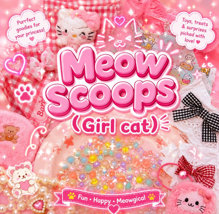 A Girl Cat Mystery Scoop — Fun Surprises for Your Little Princess! 🐾 - Meow Lucky Scoops