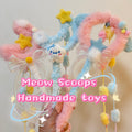 A mystery scoop, Kawaii character - inspired handmade cat toys - Meow Lucky Scoops