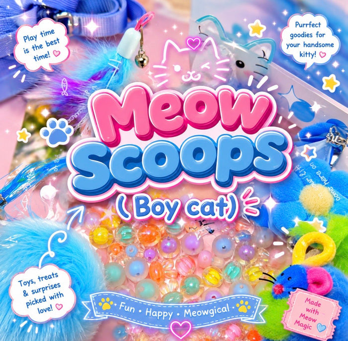 A Mystery Scoop for Boys — Zoomies, Toys & Adorable Outfits! 🐾 - Meow Lucky Scoops
