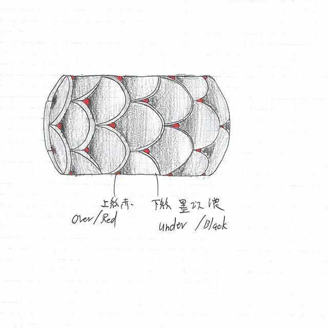 [ACCESSORY] SASKIA DIEZ DRAKE RING NO.2 (BLACK) | 2016/ | IMARI-ARITA WARES