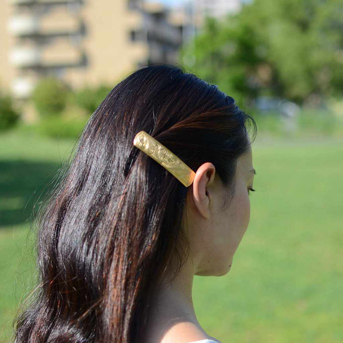 [ACCESSORY] SHINOBI FUYU KARAKUSA CARVING VALLETTA GOLD | OWARI BUTSUGU