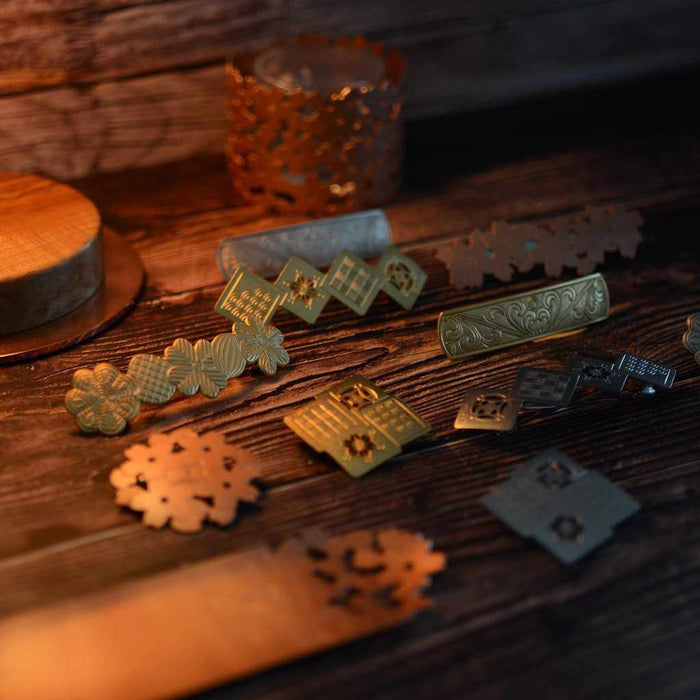 [ACCESSORY] SHINOBI FUYU KARAKUSA CARVING VALLETTA GOLD | OWARI BUTSUGU