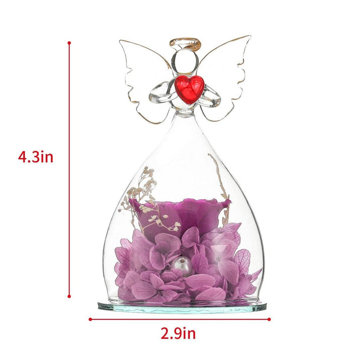 Angelic Eternal Rose Gif for Her - Goodlifebean Gifts