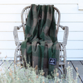 Antipodean Collection | Recycled Wool Check Blankets | Cypress