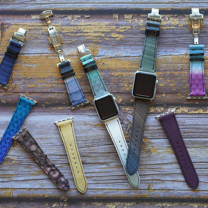 [APPLE WATCH BAND] CHAMELEON BAND FOR APPLE WATCH 41(40,38) MM (BOTTOM 6 O'CLOCK SIDE) F | KYOTO YUZEN DYEING