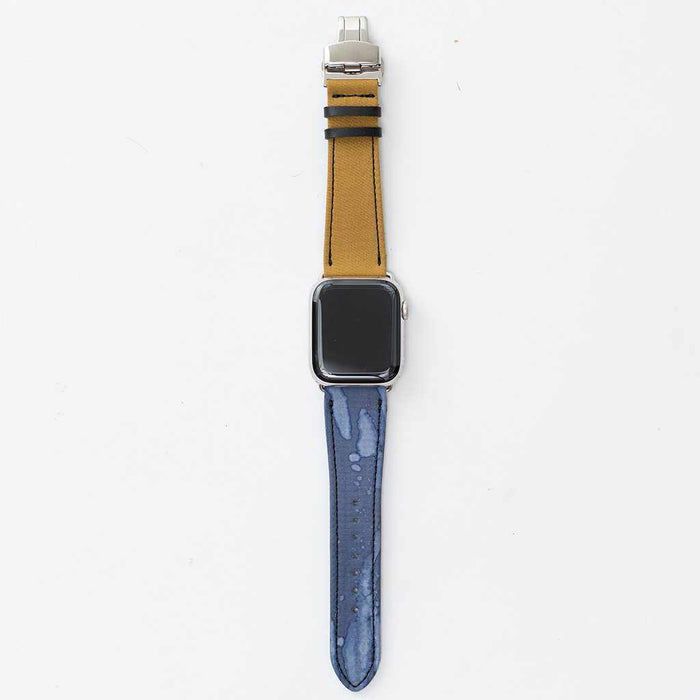 [APPLE WATCH BAND] CHAMELEON BAND FOR APPLE WATCH 41(40,38) MM (UPPER 12 O'CLOCK SIDE) G | KYOTO YUZEN DYEING