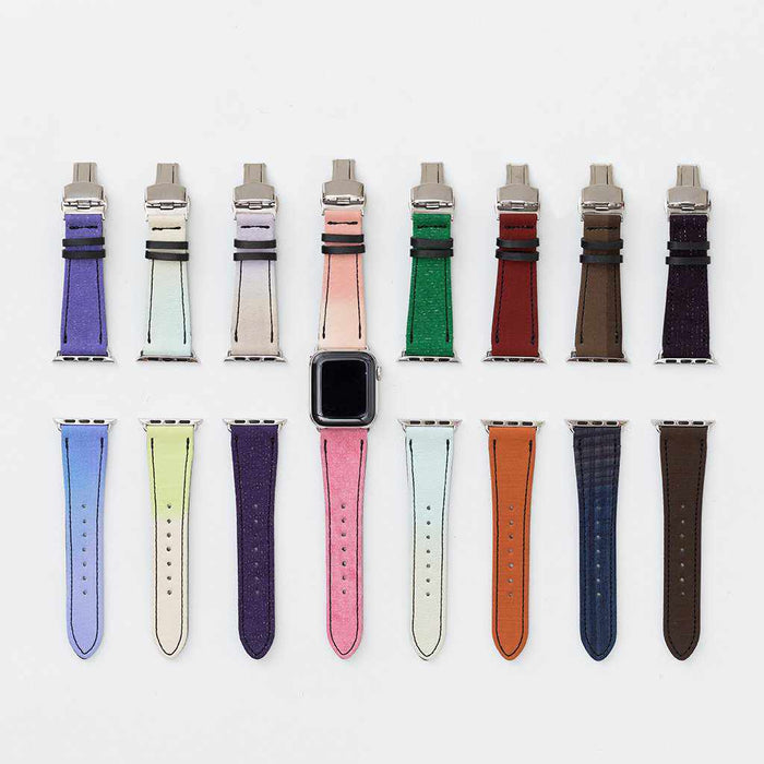 [APPLE WATCH BAND] CHAMELEON BAND FOR APPLE WATCH 41(40,38) MM (UPPER 12 O'CLOCK SIDE) H | KYOTO YUZEN DYEING