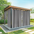 Bedliving Outdoor Curtains for Patio Waterproof, Black White Stripes Grommet Curtains, Outside Drapes Porch Gazebo Pergola Cabana, 2 Panels, 54" x