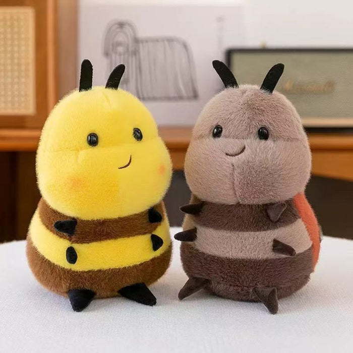 Bee & Ladybug Running Plushie Duo