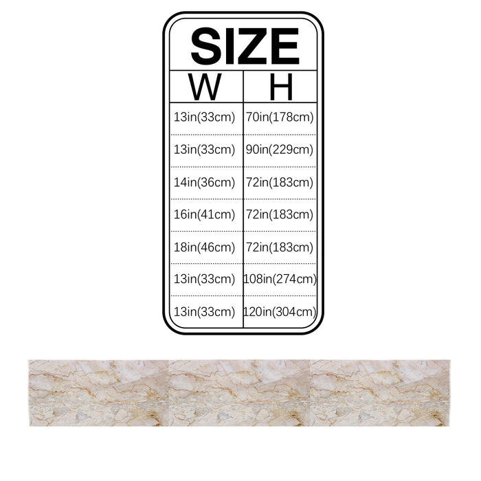 Beige Marble and granite pattern Table Runner Place Mats - LeobonZone