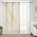Beige Marble Texture window curtains - LeobonZone