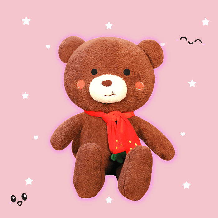 Big Brown Boba Teddy Bear - Goodlifebean Stuffed Animals