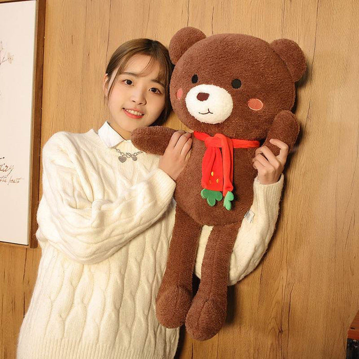 Big Brown Boba Teddy Bear - Goodlifebean Stuffed Animals