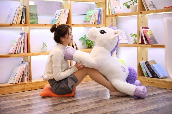 Big Dreamy Unicorn Plushie | Giant Stuffed Unicorn - Goodlifebean Stuffed Animals