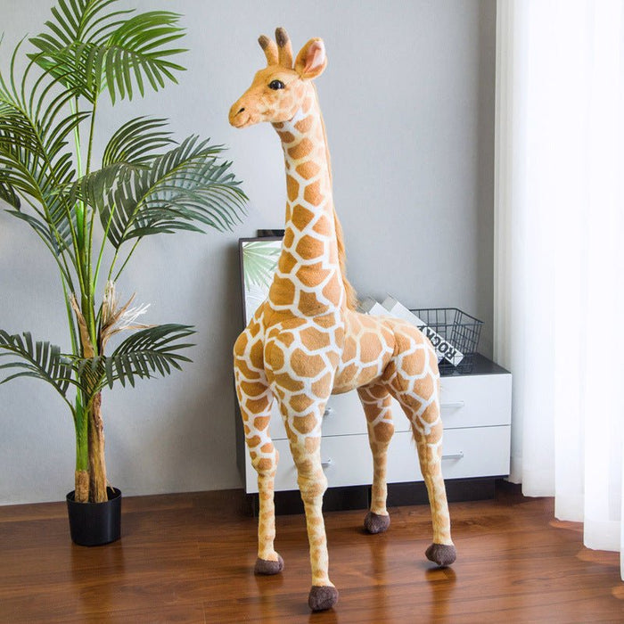 Big Wild African Giraffe Plushie | Jumbo African Stuffed Giraffe - Goodlifebean 0