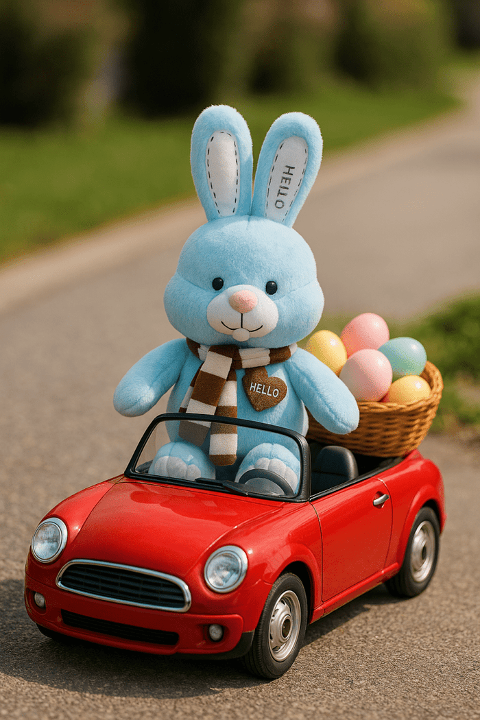 Binky: Jumbo Stuffed Bunny Plushie - Goodlifebean Stuffed Animals