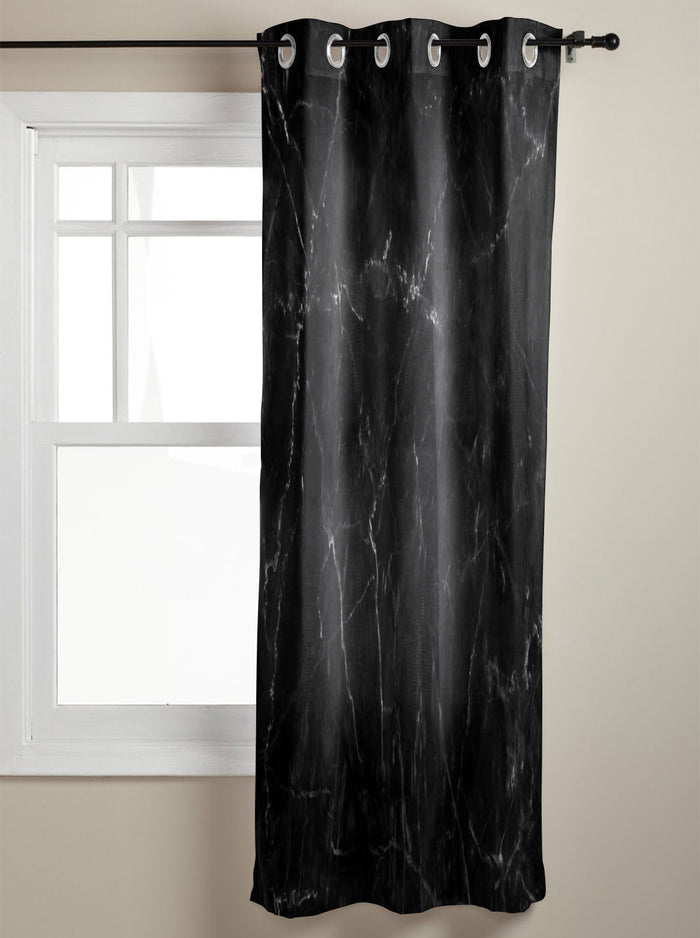 Black Marble crack texture window curtains - LeobonZone