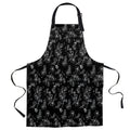 Black Tulip Personalized Canvas Apron - LeobonZone