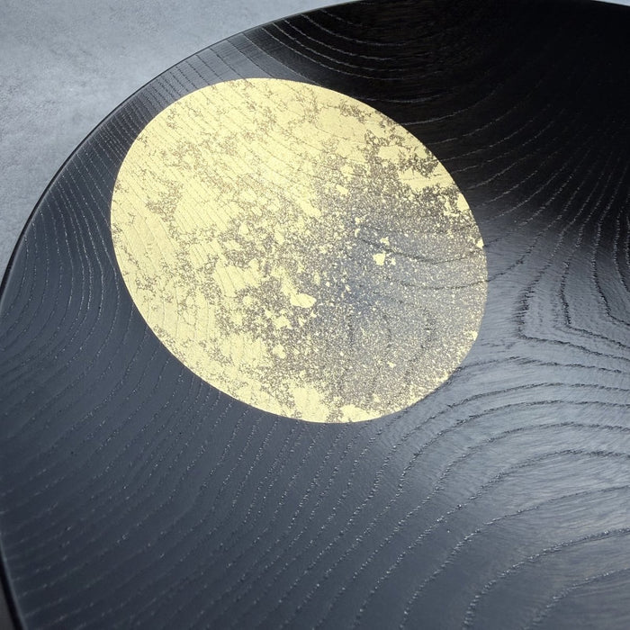 [BOWL] HAZY MOON BOWL 300 (LACQUER) | HAKUICHI | KANAZAWA GOLD LEAF