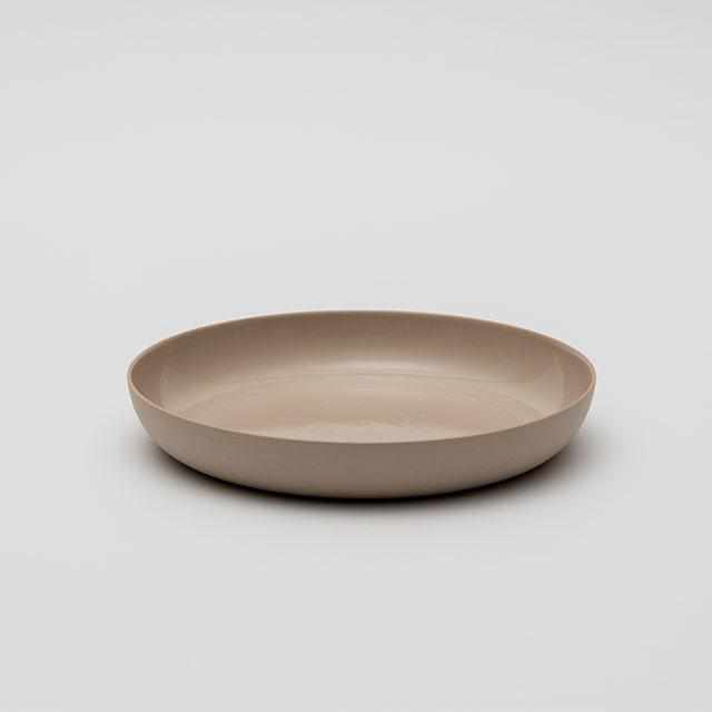 [BOWL] KIRSTIE VAN NOORT DEEP PLATE 220 (GRAY CLAY) | 2016/ | IMARI-ARITA WARES