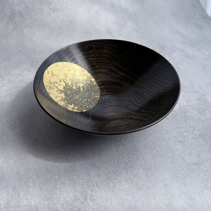 [BOWL] OBOROTSUKI BOWL 180 (LACQUER) | HAKUICHI | KANAZAWA GOLD LEAF
