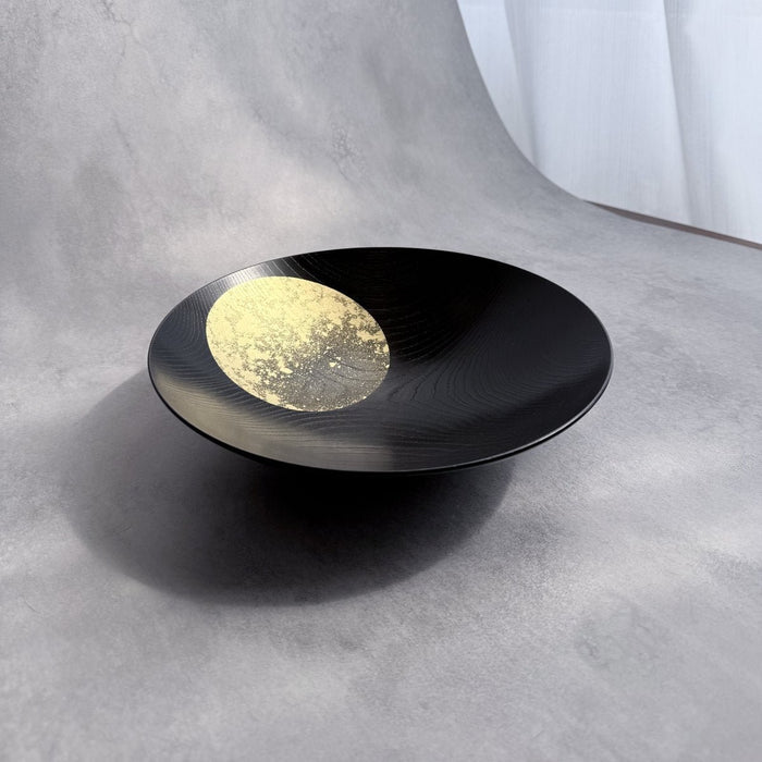 [BOWL] OBOROTSUKI BOWL 240 (LACQUER) | HAKUICHI | KANAZAWA GOLD LEAF