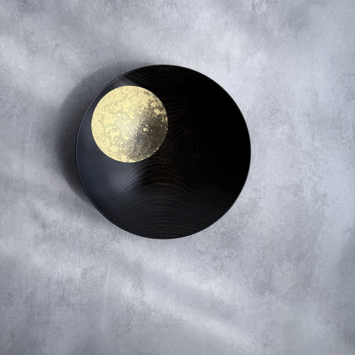 [BOWL] OBOROTSUKI BOWL 240 (LACQUER) | HAKUICHI | KANAZAWA GOLD LEAF