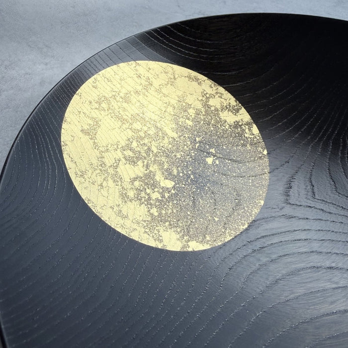 [BOWL] OBOROTSUKI BOWL 240 (LACQUER) | HAKUICHI | KANAZAWA GOLD LEAF