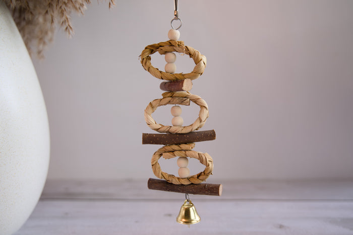 Branches & Woven Grass Rings