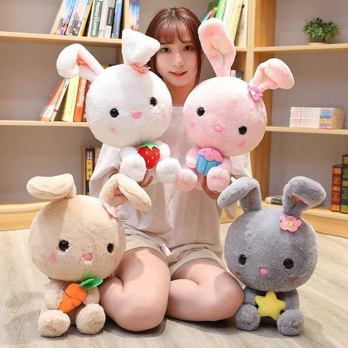 Bubbly: Floppy Mini Bunny Plushie - Goodlifebean Stuffed Animals