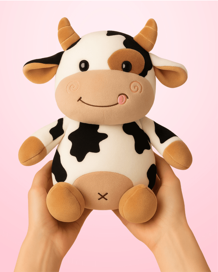 Cali the Stuffed Cow Plush - Goodlifebean Stuffed Animals