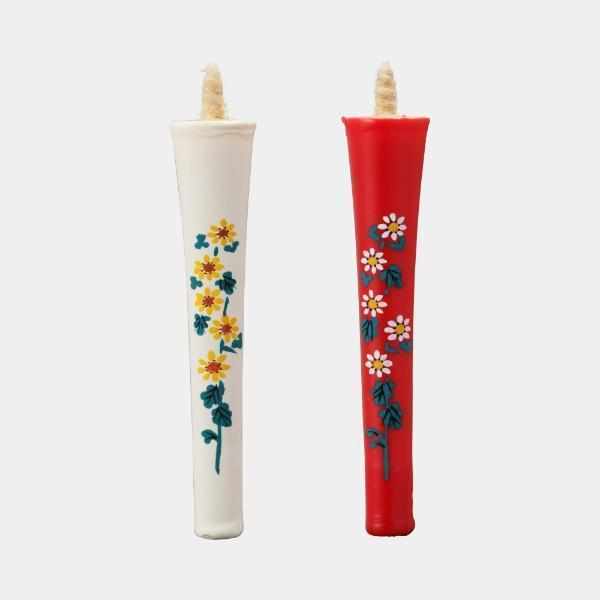 [CANDLE] IKARI TYPE 4 MOMME KOGIKU |  JAPANESE CANDLES | NAKAMURA CANDLE