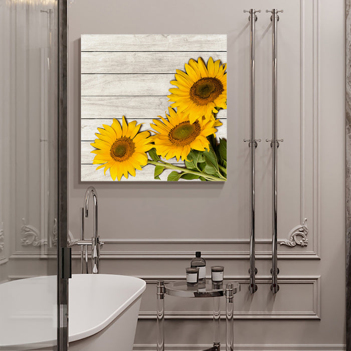 Sunflower American Pastoral Style Canvas painting - LeobonZone