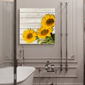 Sunflower American Pastoral Style Canvas painting - LeobonZone