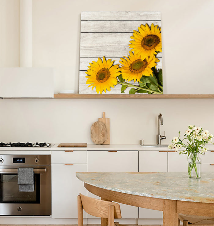 Sunflower American Pastoral Style Canvas painting - LeobonZone