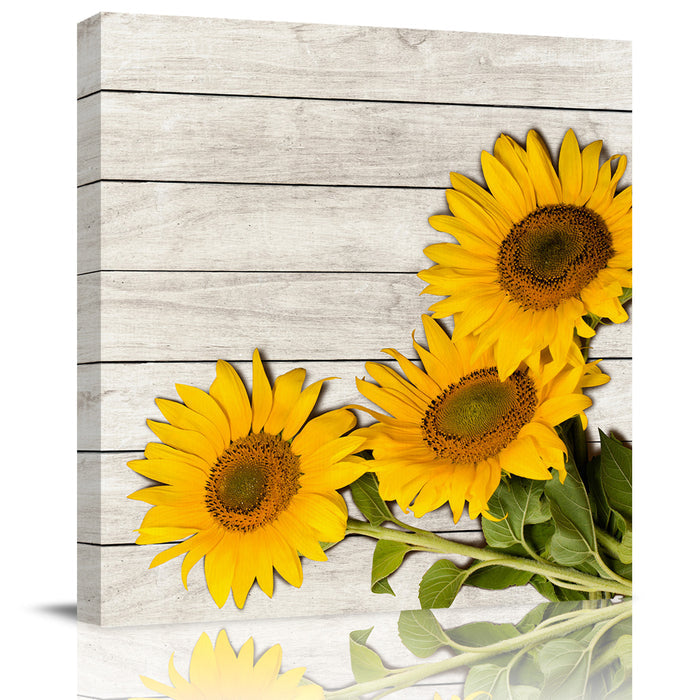 Sunflower American Pastoral Style Canvas painting - LeobonZone