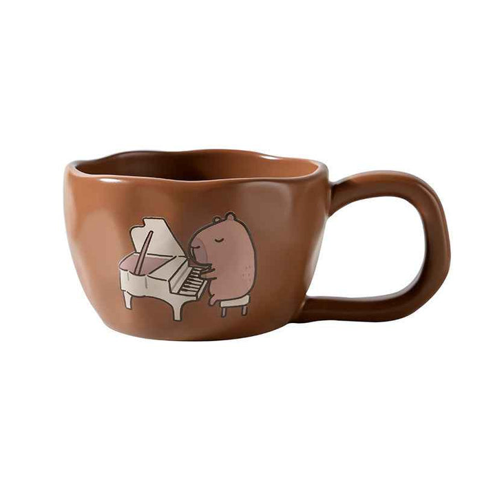 CapyBean: Kawaii Capybara Coffee Cup