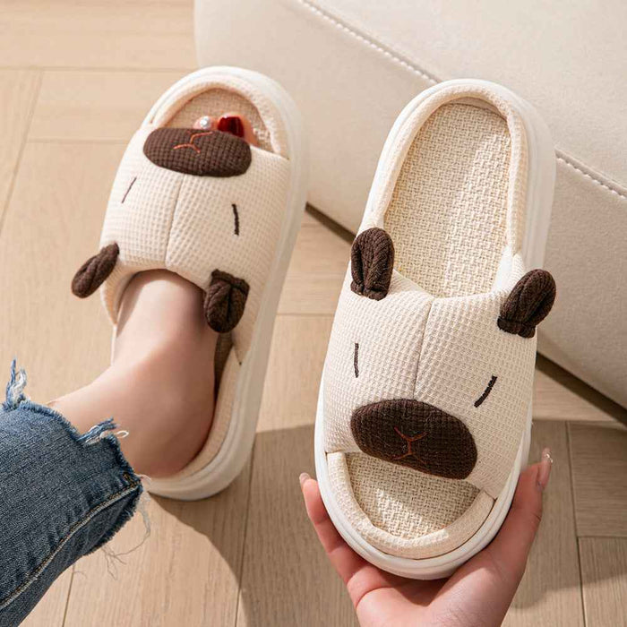 CapyPaws™ | Plush Capybara Slippers for Adults Who Refuse to Be Boring