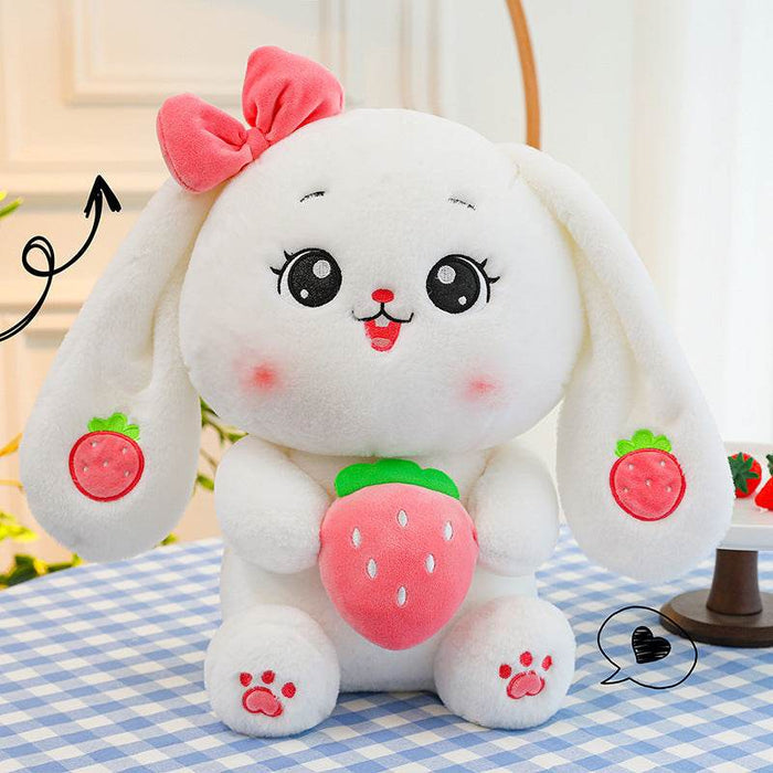 Caramel: Kawaii White Bunny Plushie - Goodlifebean Stuffed Animals