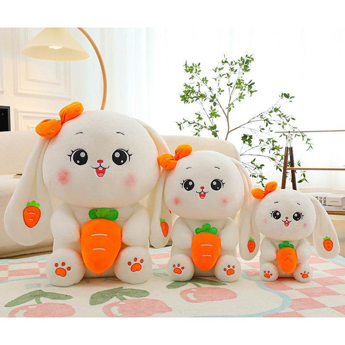 Caramel: Kawaii White Bunny Plushie - Goodlifebean Stuffed Animals