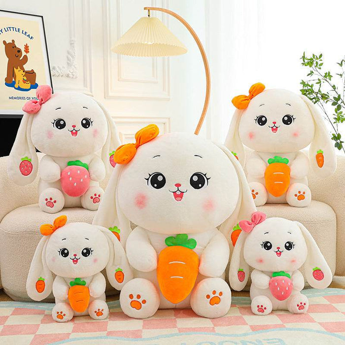 Caramel: Kawaii White Bunny Plushie - Goodlifebean Stuffed Animals