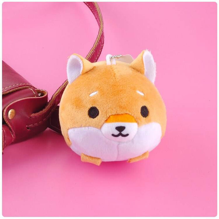 Cartoon Plush Shiba Inu Doll Pendant Keychain - Goodlifebean Stuffed Animals