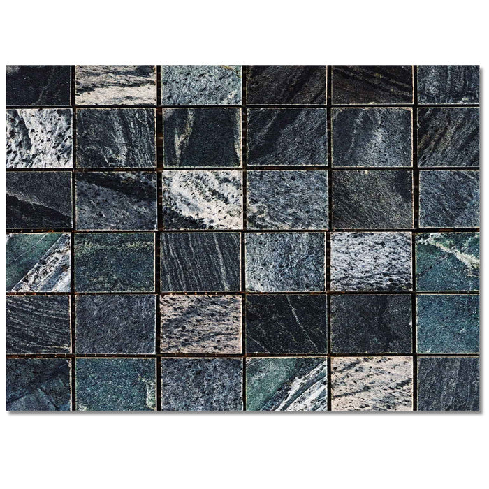 Ceramic tile marble texture Right Angle Felt Rugs - LeobonZone