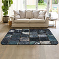 Ceramic tile marble texture Sponge Rillet Rubber Rugs - LeobonZone