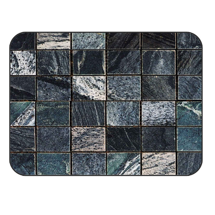 Ceramic tile marble texture Sponge Rillet Rubber Rugs - LeobonZone