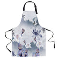 Chinese Ink Painting Personalized Canvas Apron - LeobonZone