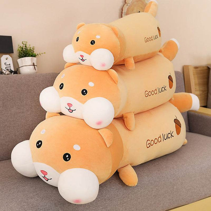 Chonky Kawaii Hamster Plush - Goodlifebean Stuffed Animals