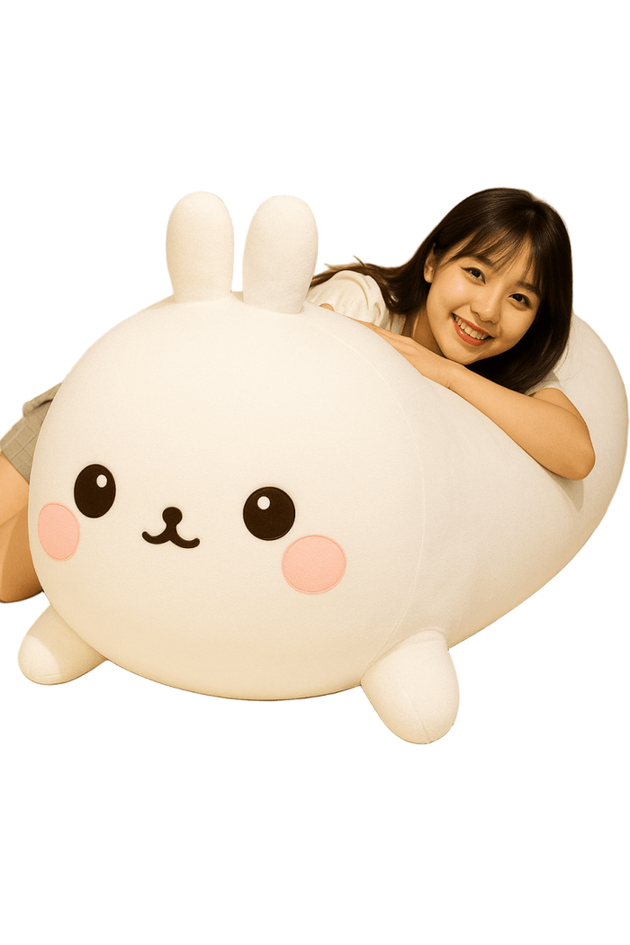 Chonky Stuffed Bunny Plush - Goodlifebean Stuffed Animals