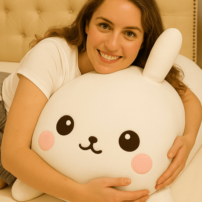 Chonky Stuffed Bunny Plush - Goodlifebean Stuffed Animals